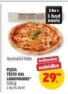 Penny Market PIZZA TĚSTO XXL LANDMANNS nabídka