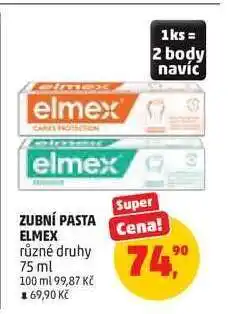 Penny Market ZUBNÍ PASTA ELMEX nabídka