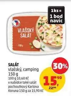 Penny Market Salát vlašský, camping 150 g nabídka
