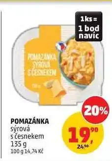 Penny Market POMAZÁNKA SÝROVÁ S ČESNEKEM nabídka