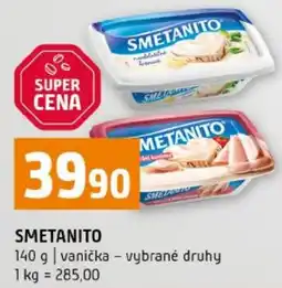 Terno Smetanito vanička - vybrané druhy nabídka