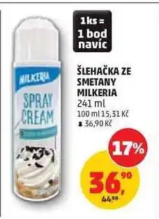 Penny Market Šlehačka ze smetany Milkeria nabídka