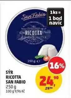 Penny Market SÝR RICOTTA SAN FABIO nabídka