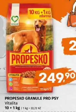 Terno Propesko granule pro psy vitalita nabídka