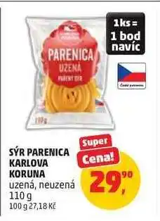 Penny Market SÝR PARENICA KARLOVA KORUNA nabídka