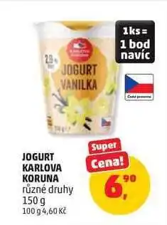 Penny Market JOGURT KARLOVA KORUNA nabídka