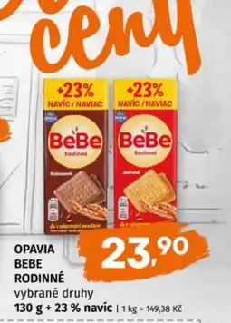 Terno Opavia Bebe Rodinné nabídka
