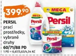 Terno Persil prací prostředky, vybrané druhy nabídka