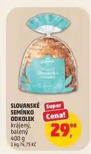 Penny Market SLOVANSKÉ SEMÍNKO OD KOLEK nabídka