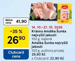Tesco Amálka Šunka nejvyšší jakosti nabídka