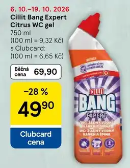 Tesco Cillit Bang Expert Citrus WC gel nabídka