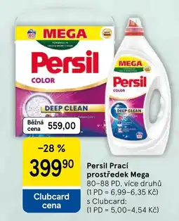 Tesco Persil prací prostředek mega nabídka