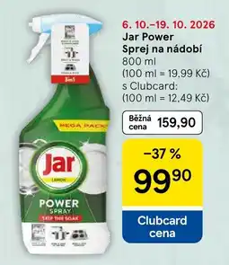 Tesco Jar sprej na nádobí nabídka
