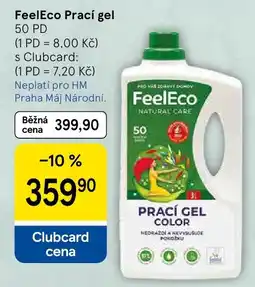 Tesco FeelEco prací gel color nabídka