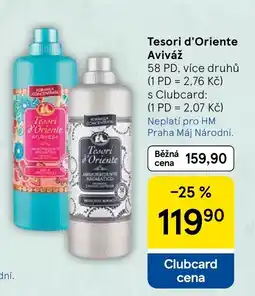Tesco Tesori d'Oriente Aviváž nabídka