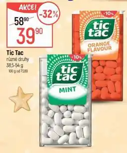 Globus Tic Tac nabídka