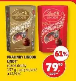 Penny Market PRALINKY LINDOR LINDT nabídka