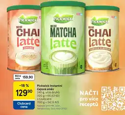 Tesco Pickwick instantní čajová směs nabídka