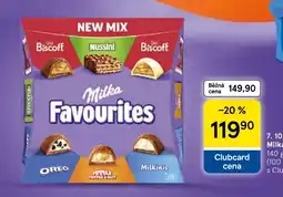 Tesco Milka Favourites nabídka