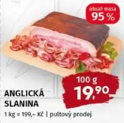 Trefa Anglická slanina nabídka