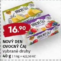 Trefa Nový den ovocný čaj nabídka