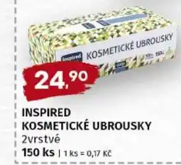 Trefa Inspired kosmetické ubrousky nabídka