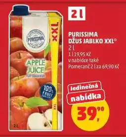 Penny Market PURISSIMA Džus Jablko XXL nabídka