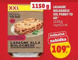 Penny Market LASAGNE BOLOGNESE XXL PENNY TO GO nabídka