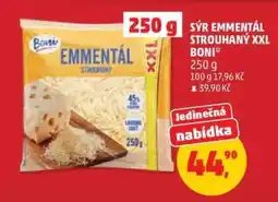 Penny Market SÝR EMMENTÁL STROUHANÝ XXL BONI nabídka