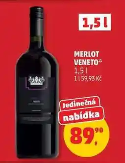 Penny Market Merlot Veneto nabídka