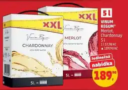 Penny Market VINUM REGUM Merlot, Chardonnay 5 l nabídka