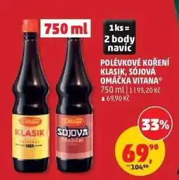 Penny Market Polévkové koření Klasik, Sójová omáčka Vitana nabídka