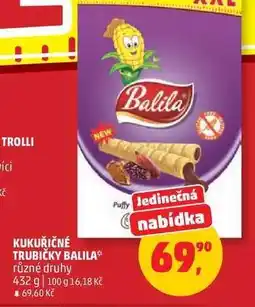 Penny Market KUKUŘIČNÉ TRUBIČKY BALILA nabídka