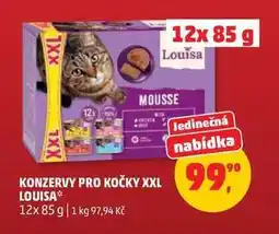 Penny Market Konzervy pro kočky XXL Louisa nabídka
