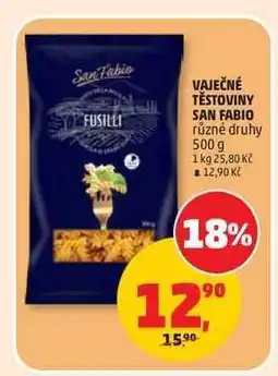 Penny Market VAJEČNÉ TĚSTOVINY SAN FABIO nabídka
