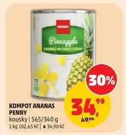 Penny Market KOMPOT ANANAS PENNY nabídka