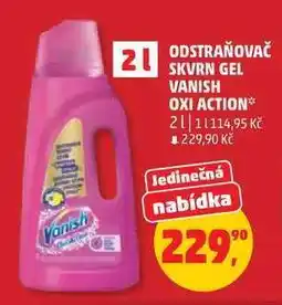 Penny Market Odstraňovač skvrn gel Vanish Oxi Action nabídka