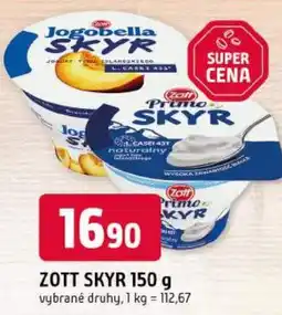 Trefa Zott skyr nabídka