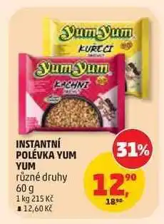 Penny Market INSTANTNÍ POLÉVKA YUM YUM nabídka