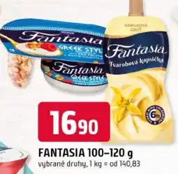 Trefa Fantasia tvarohová kapsička nabídka