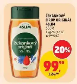 Penny Market ČEKANKOVÝ SIRUP ORIGINÁL 4SLIM nabídka