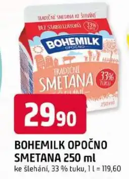 Trefa Bohemilk smetana nabídka