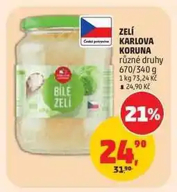Penny Market ZELÍ KARLOVA KORUNA nabídka
