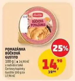 Penny Market Pomazánka bůčková Gustito nabídka