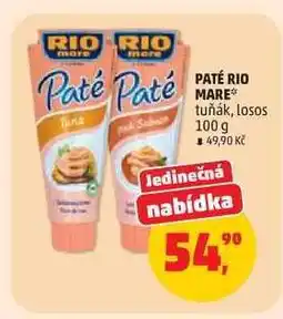 Penny Market PATÉ RIO MARE nabídka