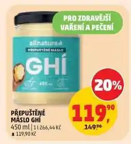 Penny Market PŘEPUŠTĚNÉ MÁSLO GHÍ nabídka