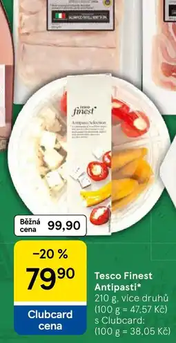 Tesco Tesco Finest Antipasti nabídka