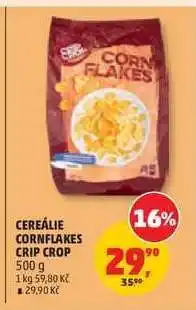 Penny Market CEREÁLIE CORNFLAKES CRIP CROP nabídka