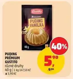 Penny Market Puding Prémium Gustito nabídka