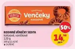 Penny Market RODINNÉ VENČEKY SEDITA nabídka